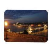 魅力的な夕べイン・ブダペスト マグネット (横)