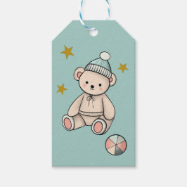 魅力的な子供たちのデザイン ギフトタグ