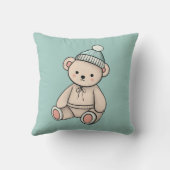 魅力的な子供たちのデザイン クッション (裏面)