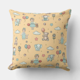 魅力的な子供たち クッション