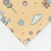 魅力的な子供たち フリースブランケット (角)