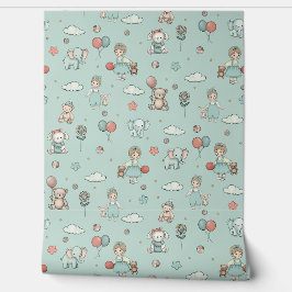 魅力的な子供用の部屋の壁紙 壁紙