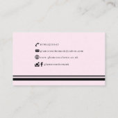 魅力的な家 名刺 (裏面)