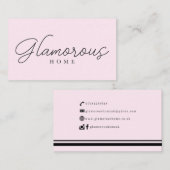 魅力的な家 名刺 (正面/裏面)