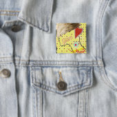 魅力的な帽子"魅力" 缶バッジ (インサイチュ)