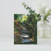 魅力的な庭園の道 ポストカード (スタンド正面)