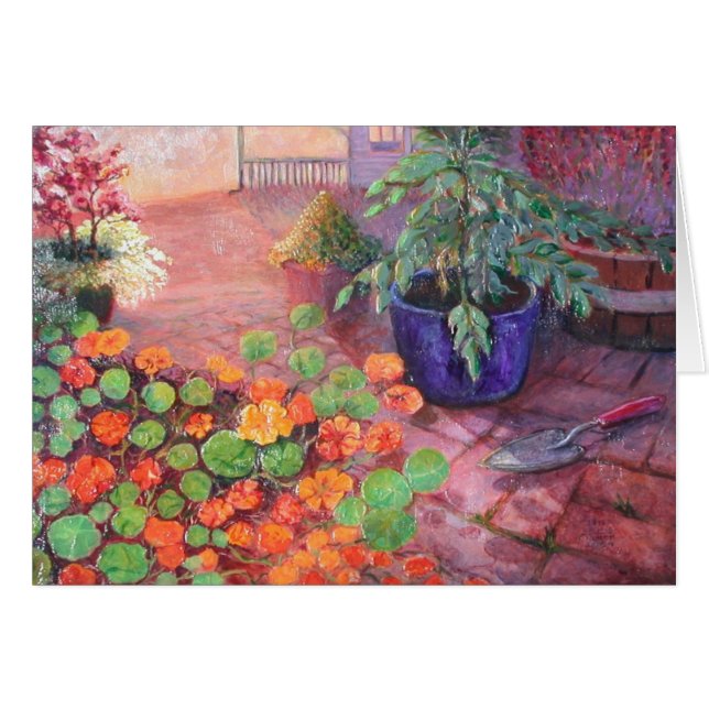 魅力的な庭 (正面横)