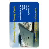 魅力的な弓ステートルームドアマーカー マグネット (縦)