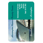 魅力的な弓ステートルームドアマーカー マグネット (縦)