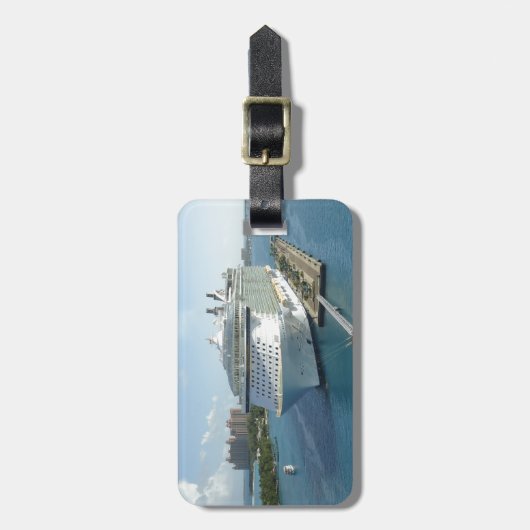 魅力的な弓2 ラゲッジタグ (正面縦)