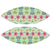 魅力的な折衷庭園：多様なフローラ美しい アメリカンフットボール (パネル)