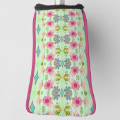 魅力的な折衷庭園:多様なフローラ美しい ゴルフヘッドカバー (回転90)