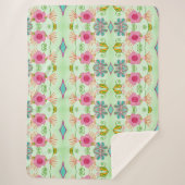 魅力的な折衷庭園：多様なフローラ美しい シェルパブランケット (正面)