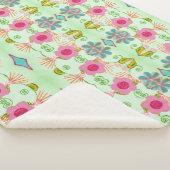 魅力的な折衷庭園：多様なフローラ美しい シェルパブランケット (3/4)