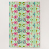 魅力的な折衷庭園:多様なフローラ美しい ジグソーパズル (縦)