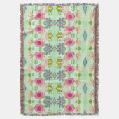 魅力的な折衷庭園:多様なフローラ美しい スローブランケット (正面縦)