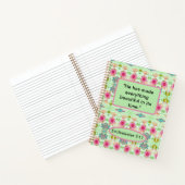 魅力的な折衷庭園:多様なフローラ美しい ノートブック (内部)