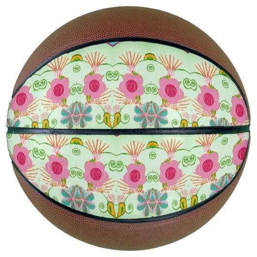 魅力的な折衷庭園:多様なフローラ美しい バスケットボール (正面)