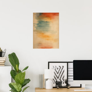 魅力的な抽象芸術アートのポスター:あなたの交流を高める ポスター