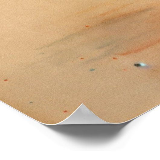 魅力的な抽象芸術アートのポスター:あなたの交流を高める ポスター (角)