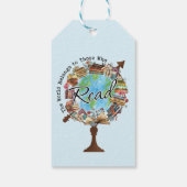 魅力的な文学作品 ギフトタグ (裏面)