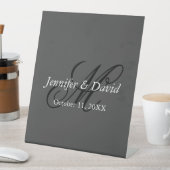 魅力的な書道モノグラ結婚ムの 台座サイン (インサイチュ)