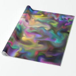 魅力的な流体包み紙 ラッピングペーパー
