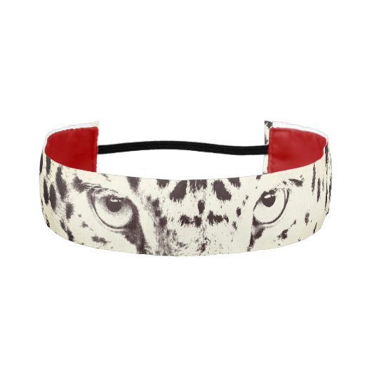 魅力的な猫 – ヒョウ アスレチックヘッドバンド (正面)
