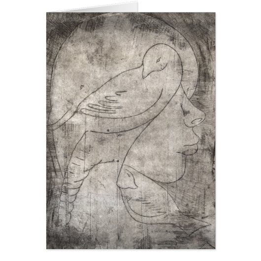 魅力的な白黒プリント:若い女の子の間 (正面)