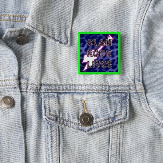 魅力的な石 缶バッジ (インサイチュ)