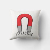 魅力的な磁石の枕 クッション (裏面)