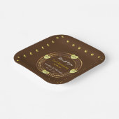 魅力的な結婚パーティーイベント ペーパープレート (傾斜あり)