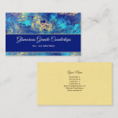 魅力的な花こう岩のカウンタートップの名刺 名刺 (正面/裏面)