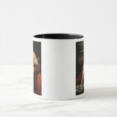 魅力的な若い女の子 マグカップ (中央)