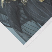 魅力的な金ゴールドブラックフローラバードケージマスク 薄葉紙 (詳細)