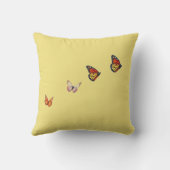 魅力的な開花 クッション (裏面)