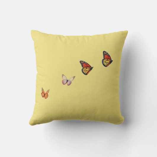 魅力的な開花 クッション (裏面)