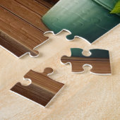 魅力的な開花 ジグソーパズル (側面)