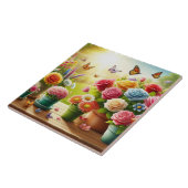 魅力的な開花 タイル (側面)