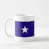 魅力的な青 コーヒーマグカップ (左)