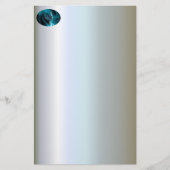 魅力的な魔法の女性ファンタジー 便箋 (正面)