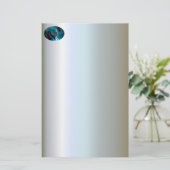 魅力的な魔法の女性ファンタジー 便箋 (スタンド正面)