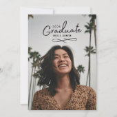魅力的なGrad写真の発表 案内状 (正面)