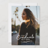 魅力的なGrad写真の発表 案内状 (正面)