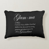 魅力的なMAの祖母定義 アクセントクッション (正面)