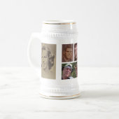 魅力的なNボブのマグ ビールジョッキ (正面左)