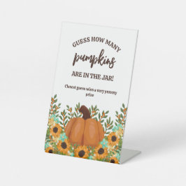 魅力的ひまわり推定量赤ちゃんシャワーゲーム 台座サイン