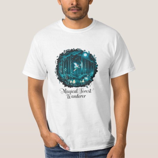 魅力的よくはしゃぐなフェアヤコアアート Tシャツ (正面)