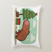 魅力的よくはしゃぐススケッチ アクセントクッション (裏面(縦))