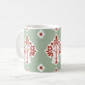 魅力的インディアンレッドツリーマグ コーヒーマグカップ (正面左)